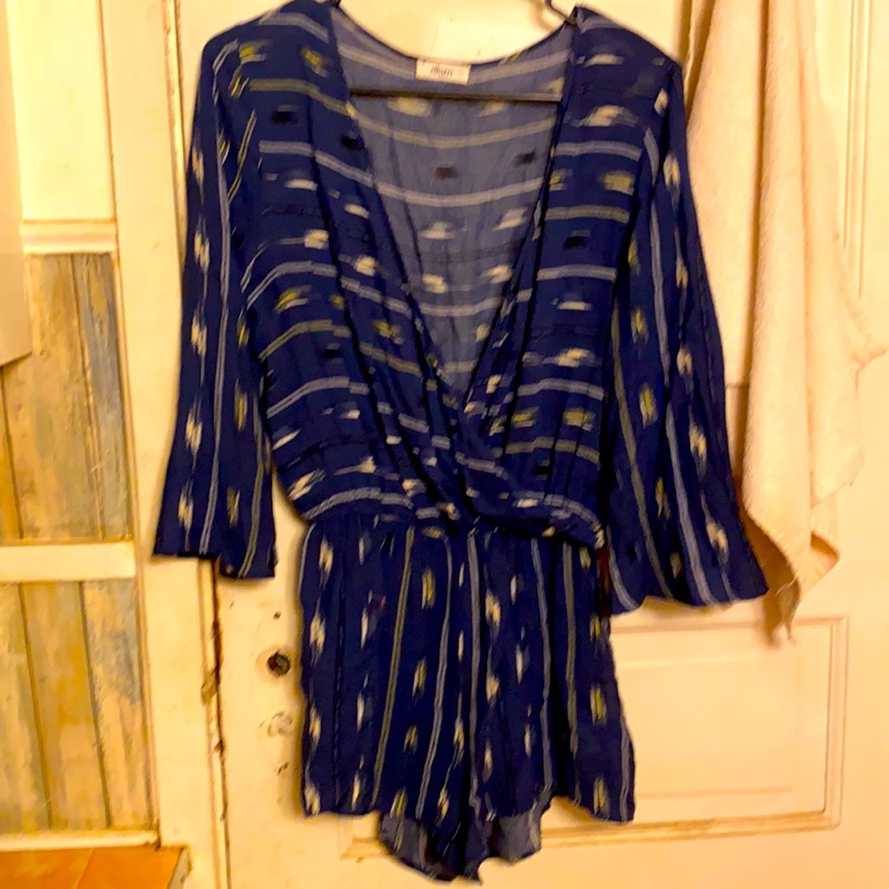 Glam American made romper size small
